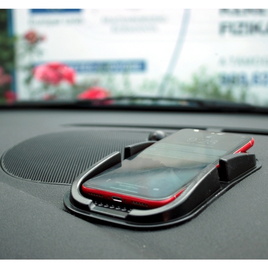Csúszásmentes autós univerzális telefontartó, tablet tartó mobil tartó, nanopad, csúszásgátló műszerfalra