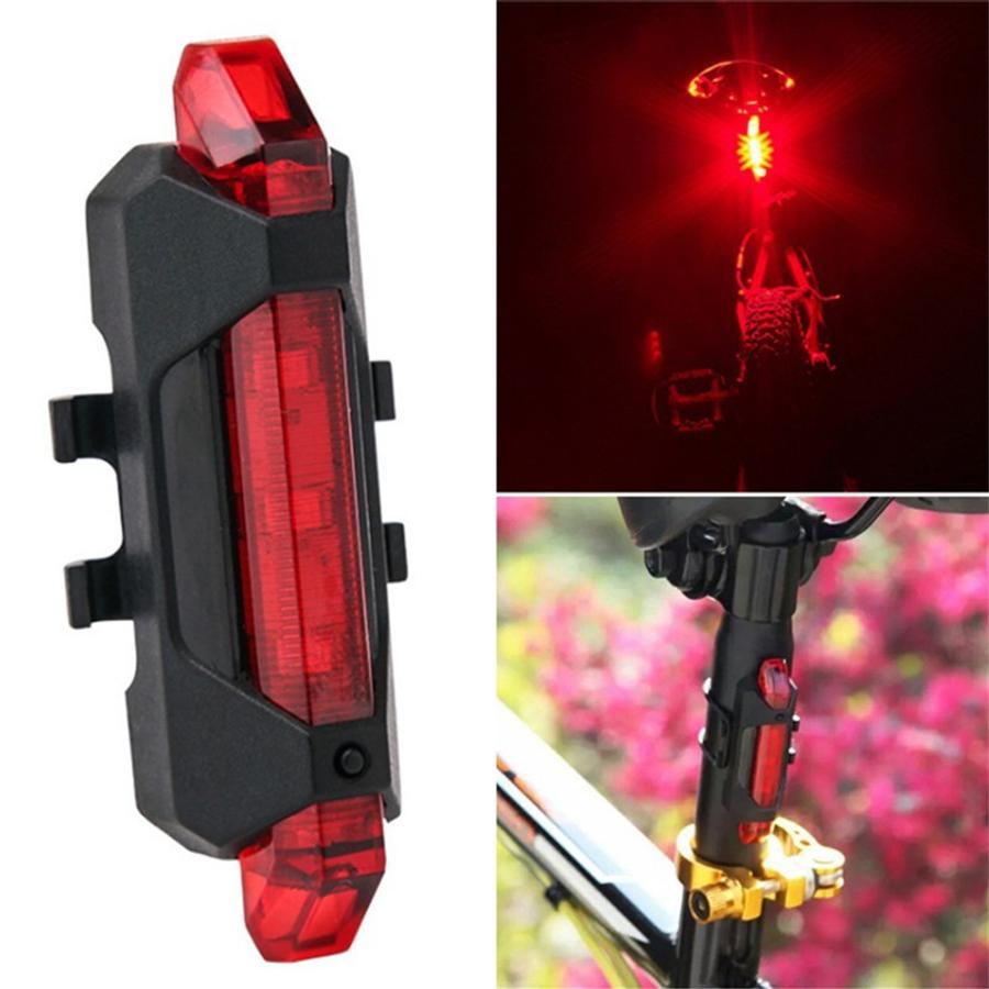 Kerékpár lámpa, USB kerékpár lámpa, hátsó biciklilámpa Kerékpár lámpa, USB kerékpár lámpa, hátsó biciklilámpa