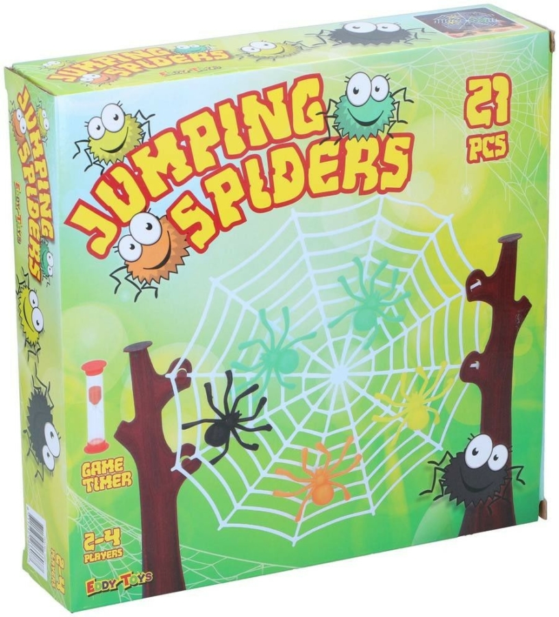 Jumping Spiders, ugráló pókok társasjáték